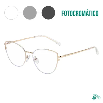Blanco & Dorado / Fotocromático Gris