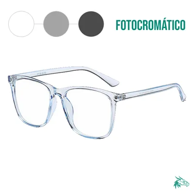 Azul Transparente / Fotocromático Gris