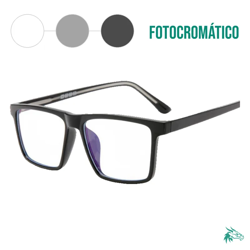 Negro Brillante / Fotocromático Gris