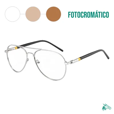 Plateado / Fotocromático Café